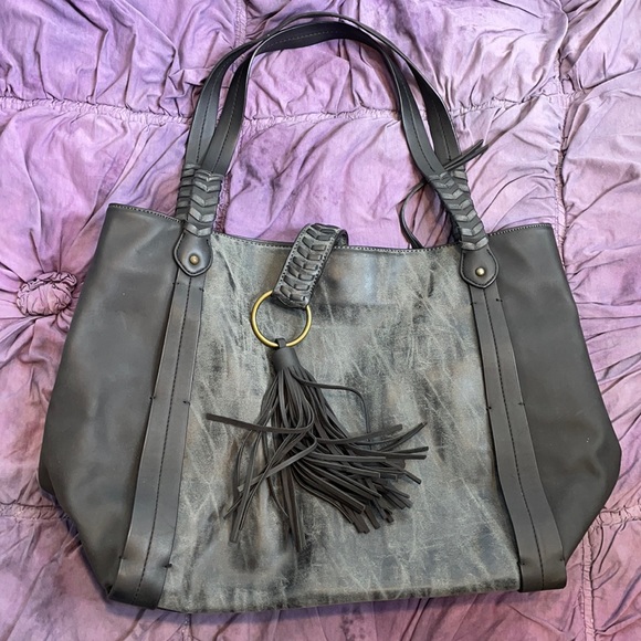 Steven By Steve Madden Handbags - Steven by Steve Madden PVC tassel tote bag